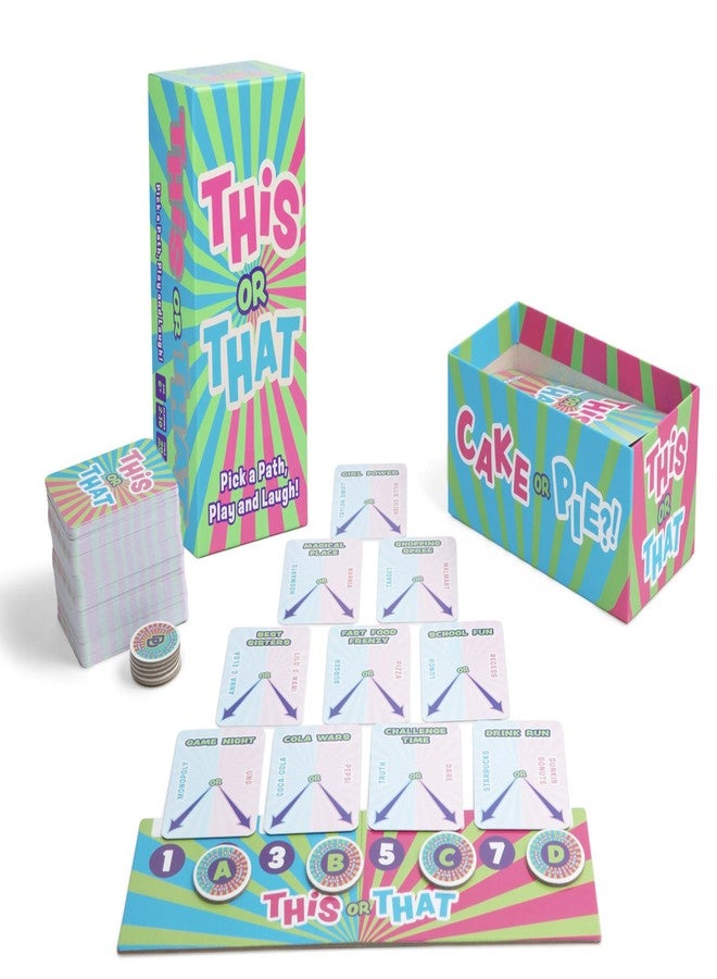 Dyce THIS OR THAT Party Game - The All-Ages Pick A Path, Play and Laugh Card Game About What Your Friends & Family Will Choose - Christmas White Elephant Gifts, Stocking Stuffers + Board Games Night - Image 4